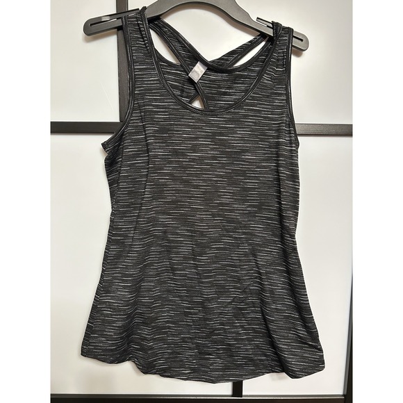 Joe Fresh Active Tank Womens Size‎ S Black Athletic Scoop - Picture 1 of 4